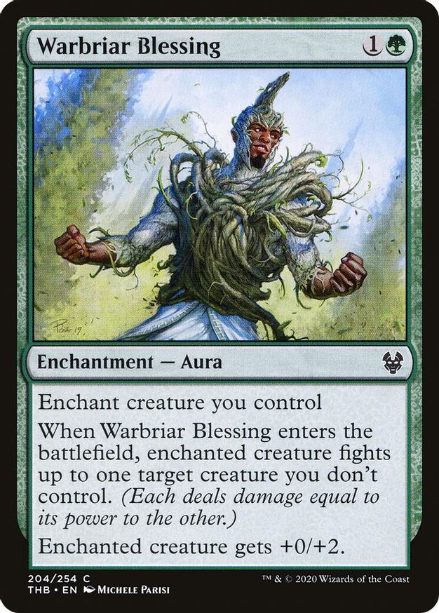 Warbriar Blessing | 204 | Theros Beyond Death
