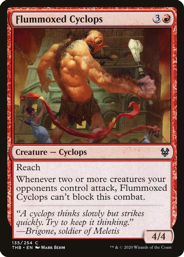 Flummoxed Cyclops | 135 | Theros Beyond Death