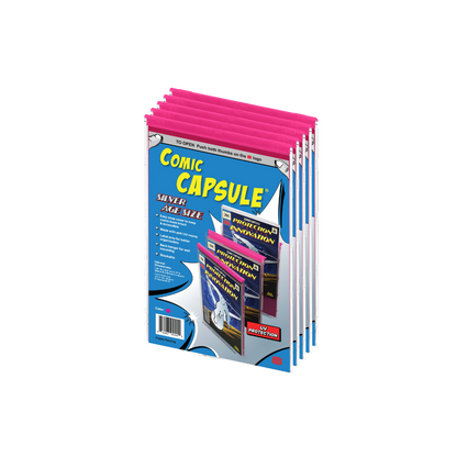 Pink SILVER Age Size ComicCapsule