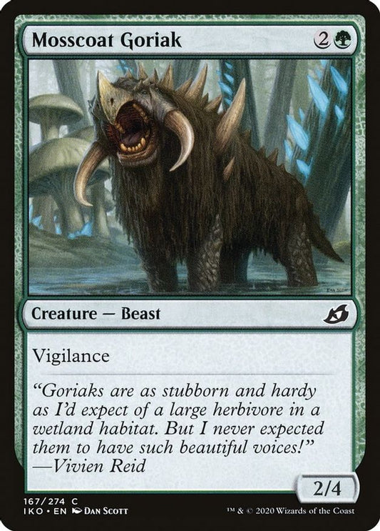 Mosscoat Goriak | 167 | Ikoria: Lair of Behemoths