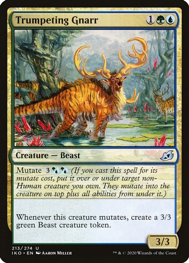 Trumpeting Gnarr | 213 | Ikoria: Lair of Behemoths