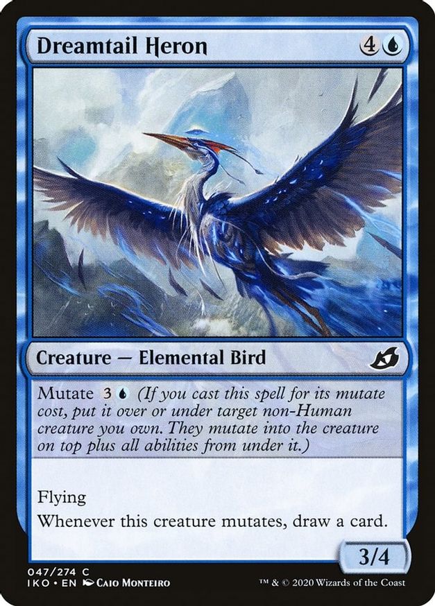 Dreamtail Heron | 47 | Ikoria: Lair of Behemoths
