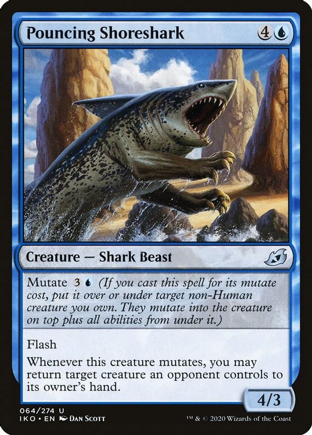 Pouncing Shoreshark | 64 | Ikoria: Lair of Behemoths
