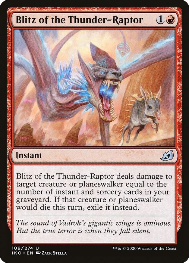 Blitz of the Thunder-Raptor | 109 | Ikoria: Lair of Behemoths