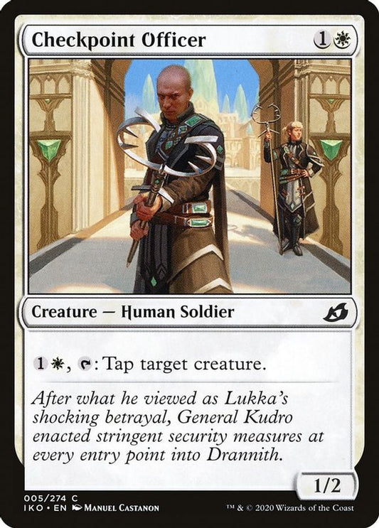 Checkpoint Officer | 5 | Ikoria: Lair of Behemoths