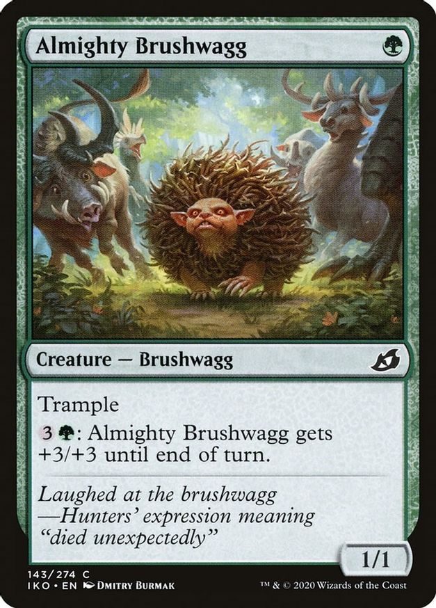 Almighty Brushwagg | 143 | Ikoria: Lair of Behemoths