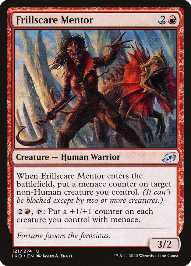Frillscare Mentor | 121 | Ikoria: Lair of Behemoths