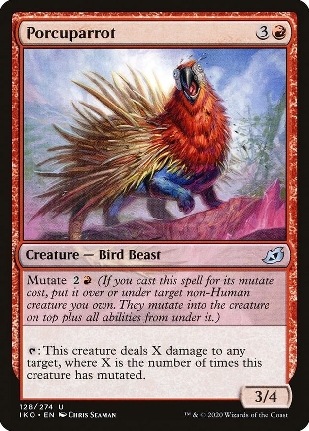 Porcuparrot | 128 | Ikoria: Lair of Behemoths