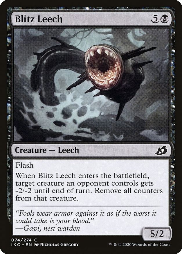 Blitz Leech | 74 | Ikoria: Lair of Behemoths