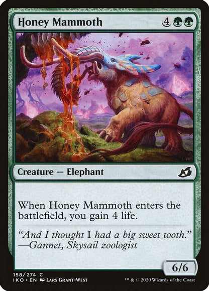 Honey Mammoth | 158 | Ikoria: Lair of Behemoths