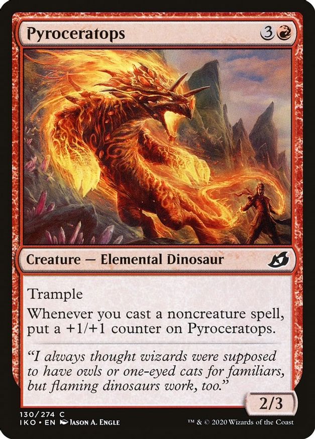 Pyroceratops | 130 | Ikoria: Lair of Behemoths