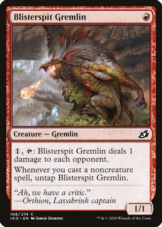 Blisterspit Gremlin | 108 | Ikoria: Lair of Behemoths