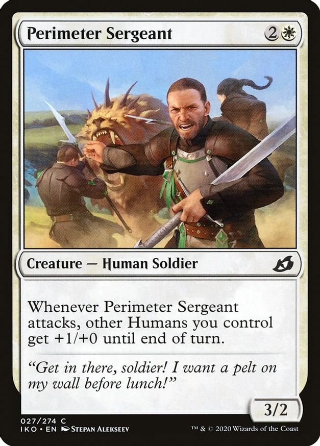 Perimeter Sergeant | 27 | Ikoria: Lair of Behemoths