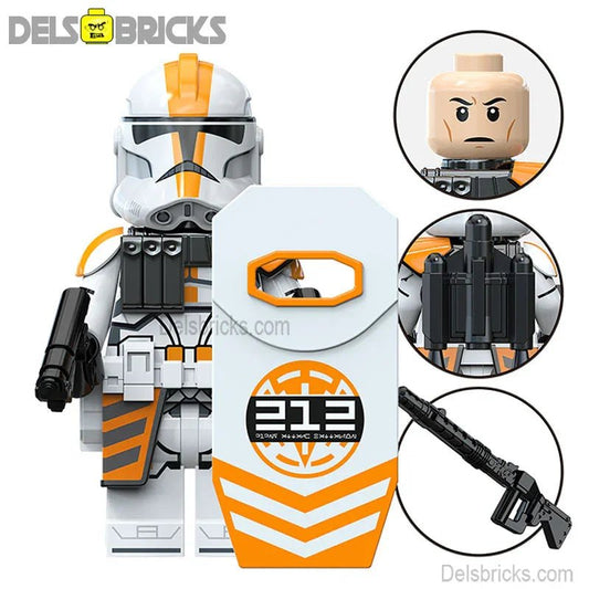 212th Attack battalion Clone trooper Star Wars Lego Minifigures Custom Toys 1