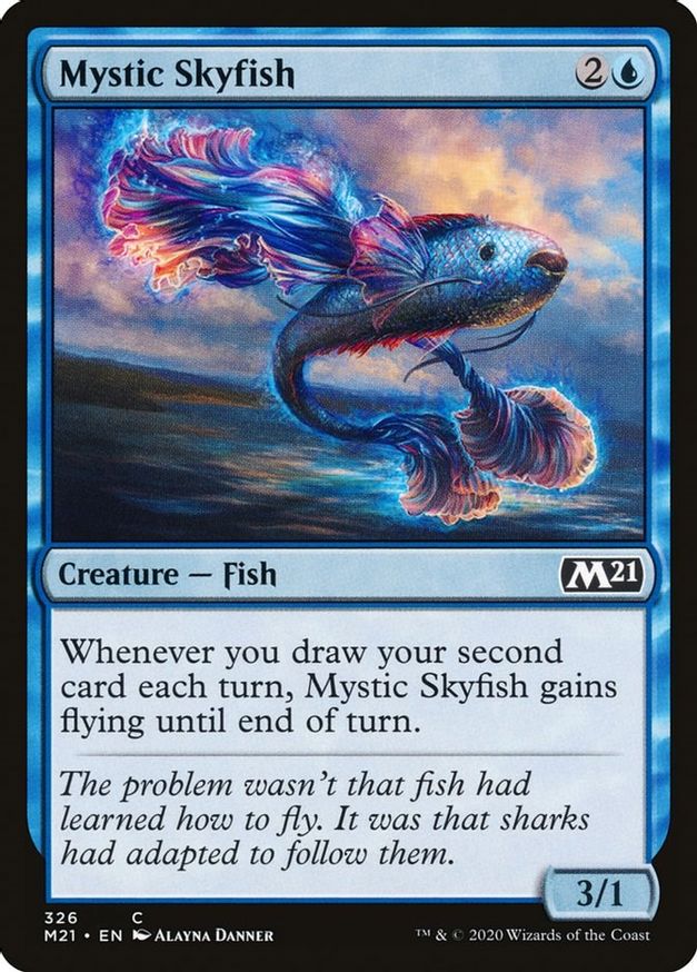 Mystic Skyfish | 326 | Core Set 2021
