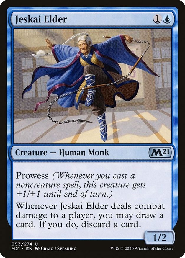 Jeskai Elder | 53 | Core Set 2021