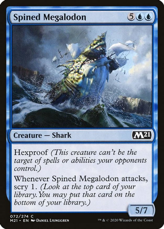 Spined Megalodon | 72 | Core Set 2021