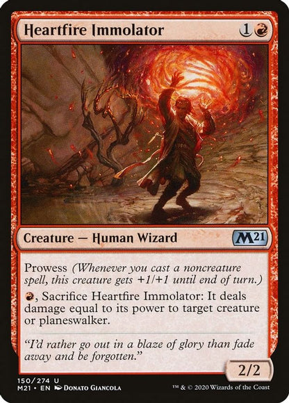 Heartfire Immolator | 150 | Core Set 2021