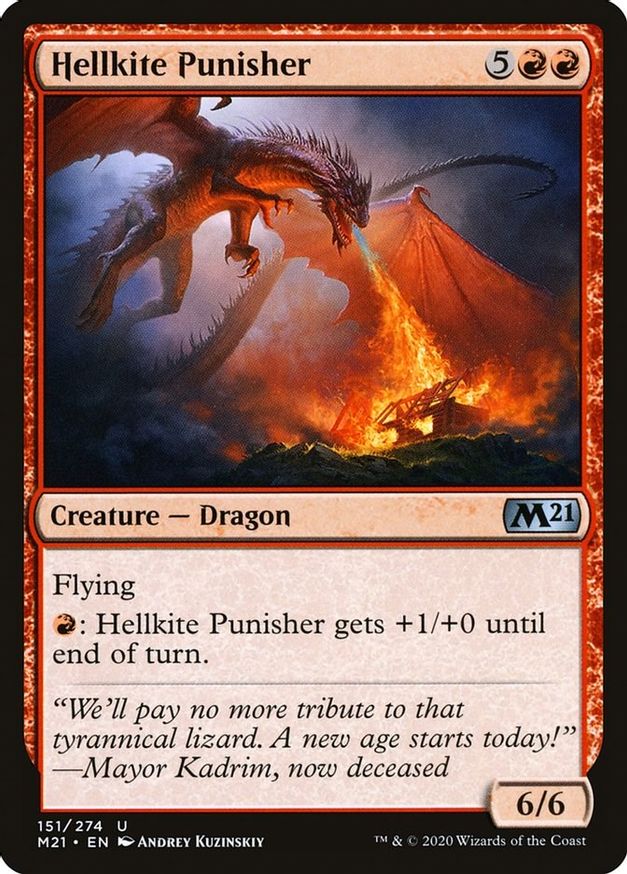 Hellkite Punisher | 151 | Core Set 2021