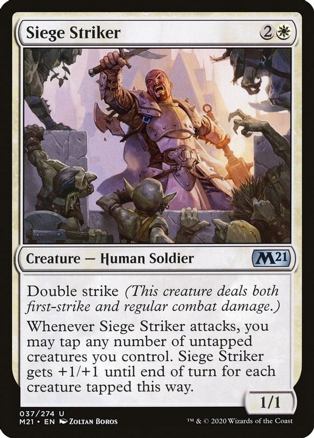 Siege Striker | 37 | Core Set 2021