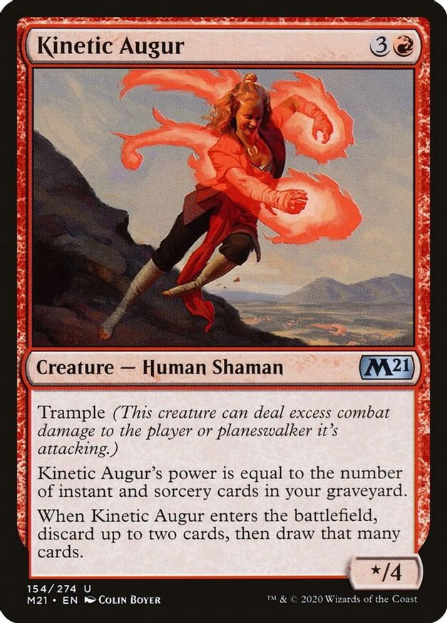 Kinetic Augur | 154 | Core Set 2021