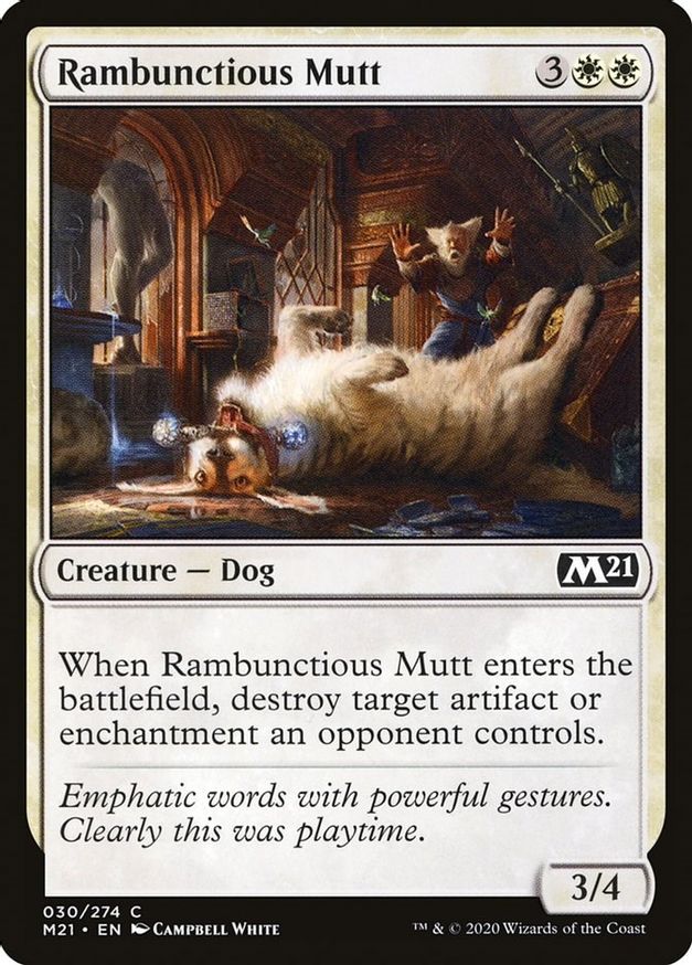 Rambunctious Mutt | 30 | Core Set 2021