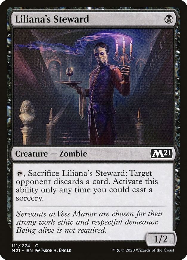 Liliana's Steward | 111 | Core Set 2021