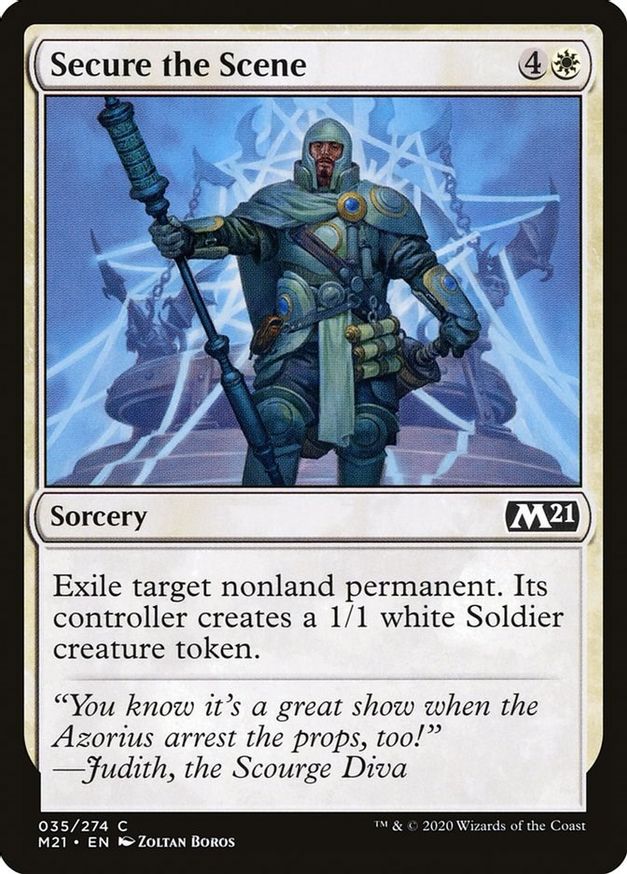 Secure the Scene | 35 | Core Set 2021