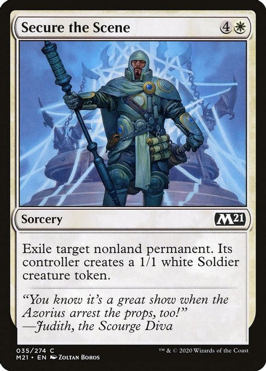 Secure the Scene | 35 | Core Set 2021