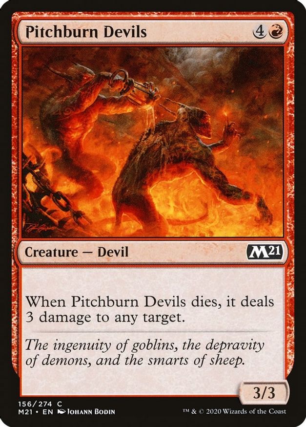 Pitchburn Devils | 156 | Core Set 2021