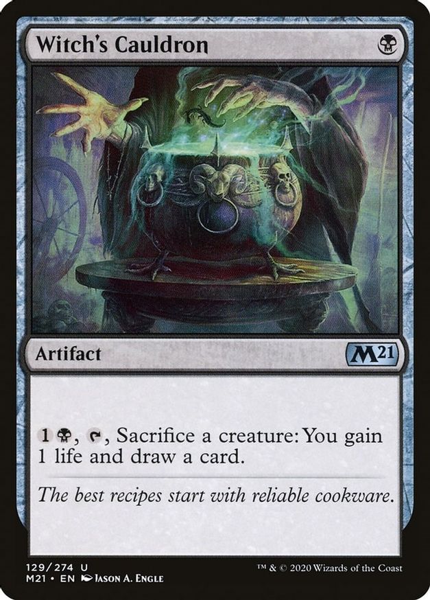 Witch's Cauldron | 129 | Core Set 2021