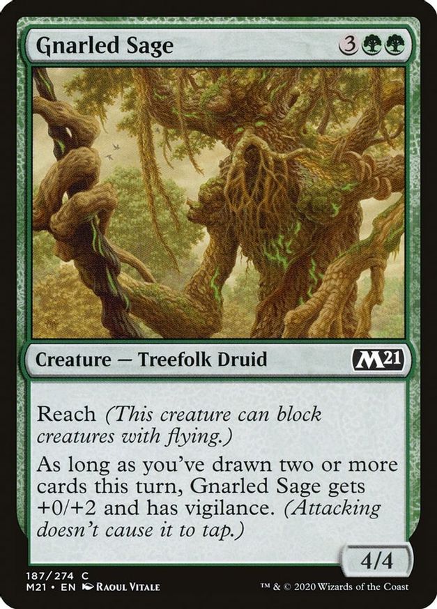 Gnarled Sage | 187 | Core Set 2021