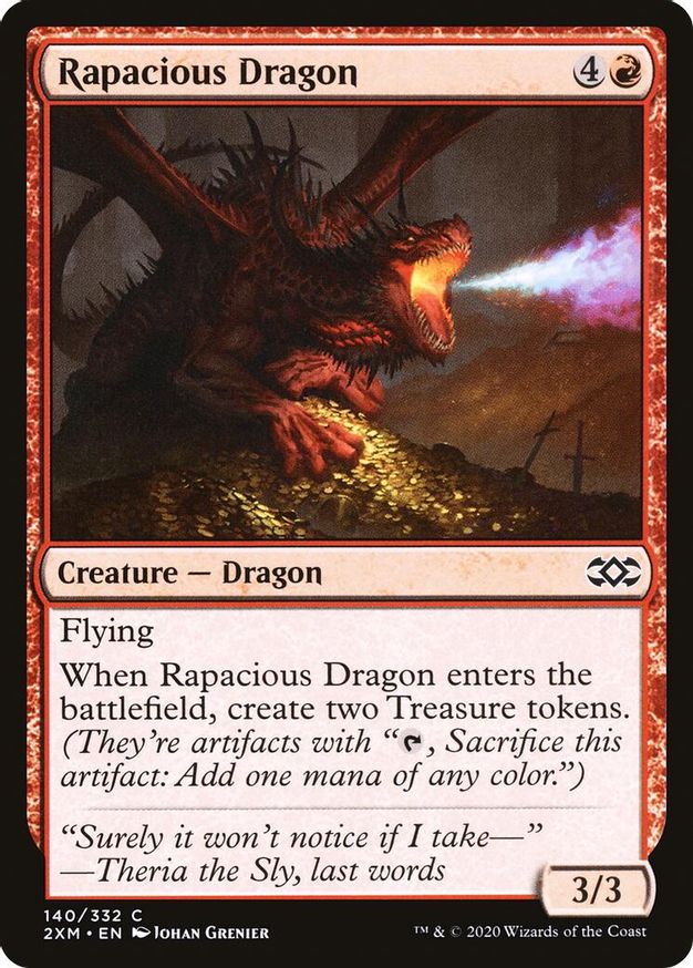 Rapacious Dragon | 140 | Double Masters