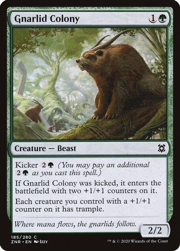 Gnarlid Colony | 185 | Zendikar Rising