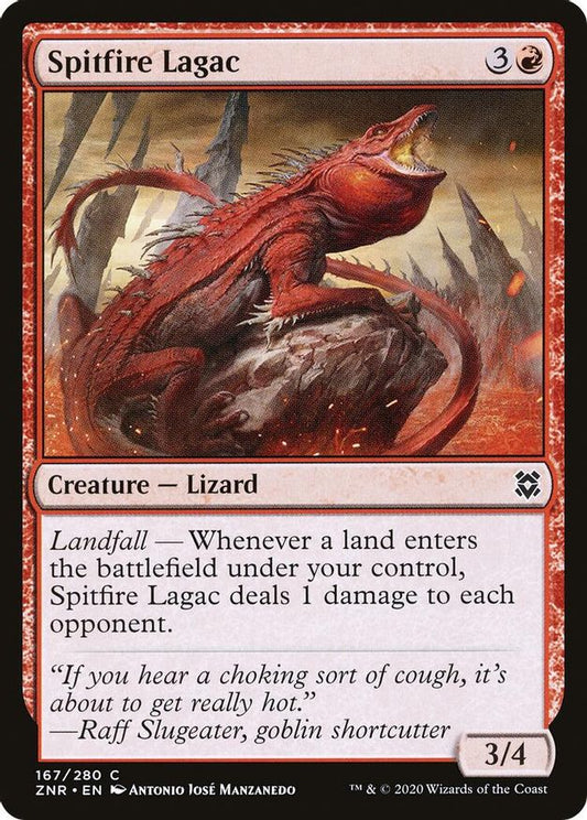 Spitfire Lagac | 167 | Zendikar Rising