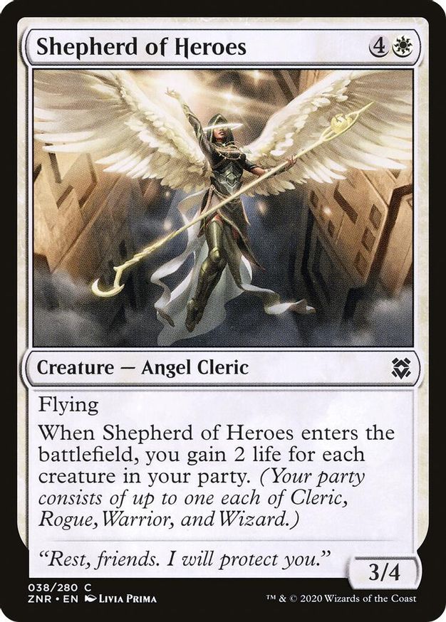 Shepherd of Heroes | 38 | Zendikar Rising