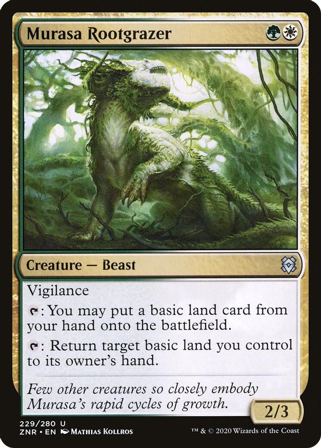 Murasa Rootgrazer | 229 | Zendikar Rising