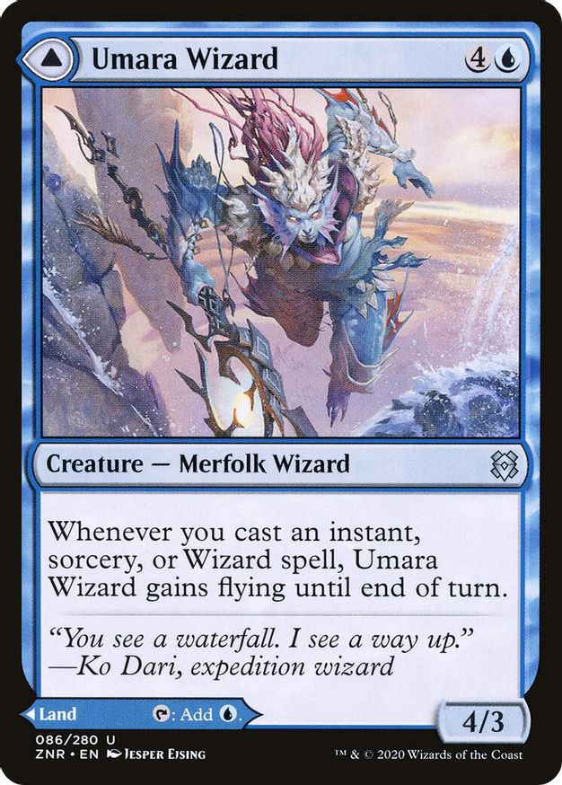 Umara Wizard | 86 | Zendikar Rising