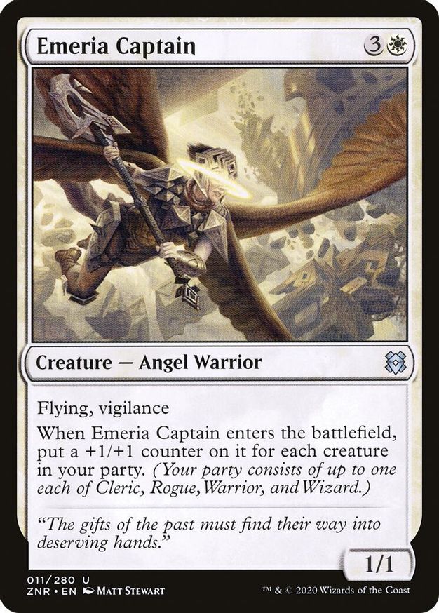 Emeria Captain | 11 | Zendikar Rising