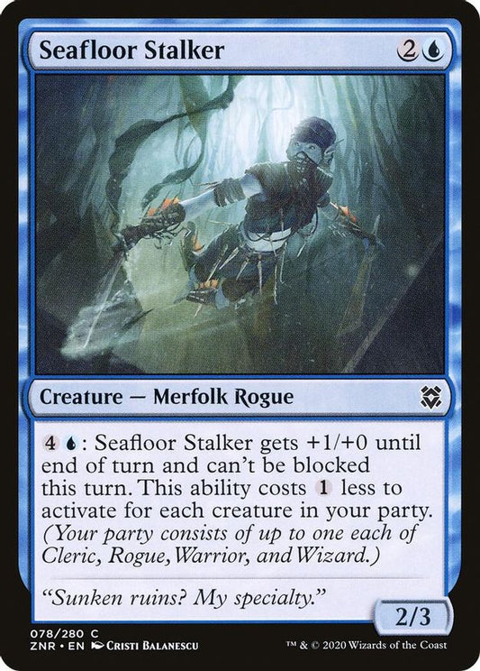 Seafloor Stalker | 78 | Zendikar Rising