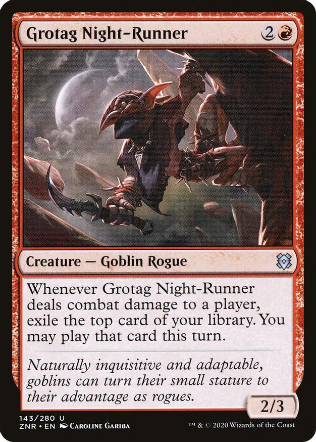 Grotag Night-Runner | 143 | Zendikar Rising