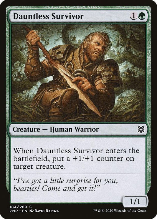 Dauntless Survivor | 184 | Zendikar Rising