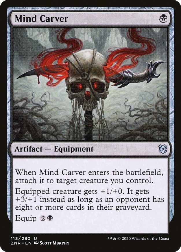 Mind Carver | 113 | Zendikar Rising