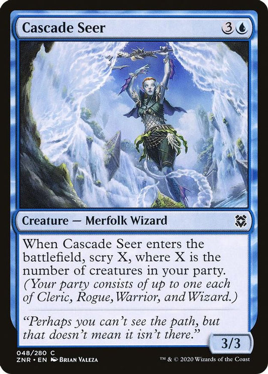 Cascade Seer | 48 | Zendikar Rising