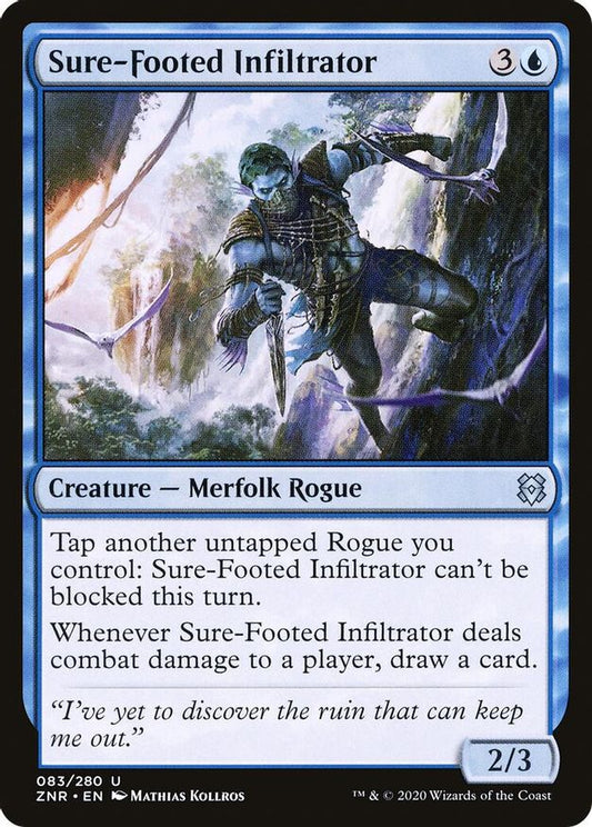 Sure-Footed Infiltrator | 83 | Zendikar Rising