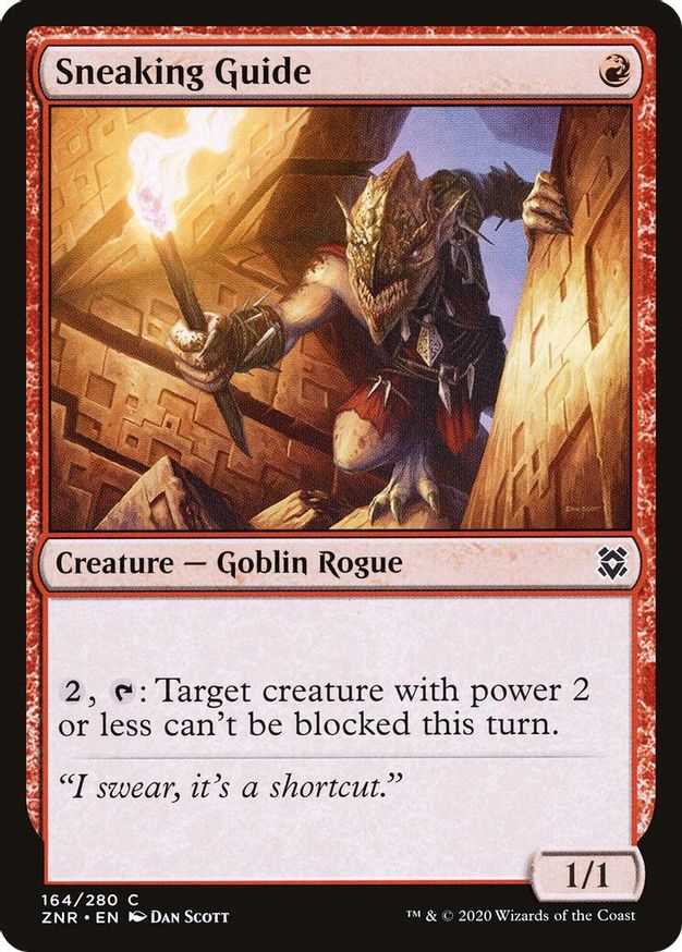 Sneaking Guide | 164 | Zendikar Rising