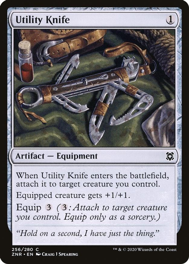 Utility Knife | 256 | Zendikar Rising