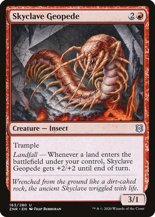 Skyclave Geopede | 163 | Zendikar Rising