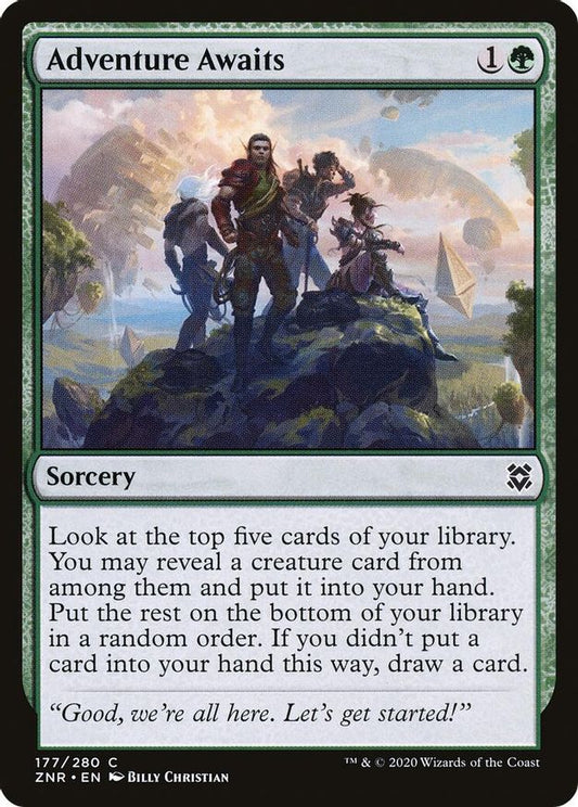 Adventure Awaits | 177 | Zendikar Rising