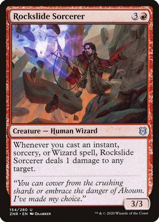 Rockslide Sorcerer | 154 | Zendikar Rising